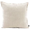 HARMONY HAOMY Coussin Chennai Naturel 45x45cm En Lin Lave 11