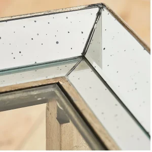 Côté Table Bout De Canapé En Bois Et Miroir – Agathe 12
