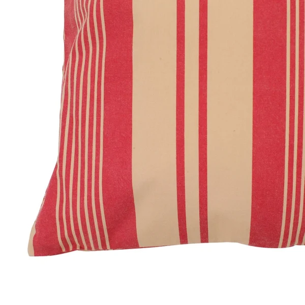 Comptoir De Famille Coussin Margot Rouge En Coton 5