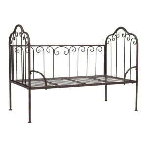 Comptoir De Famille Banquette 2 Places En Fer Brun – Charmet 10