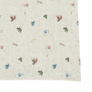 Comptoir De Famille Serviette X4 P’tite Fleur Naturel 40x40cm En Coton 7