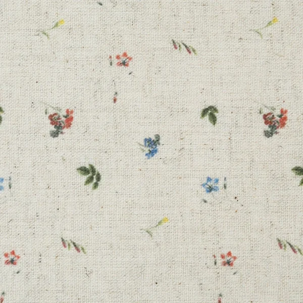 Comptoir De Famille Serviette X4 P’tite Fleur Naturel 40x40cm En Coton 4