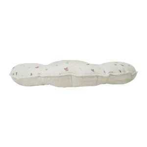 Comptoir De Famille Galette Chaise Ronde P’tite Fleur Naturel D40cm En Coton 12