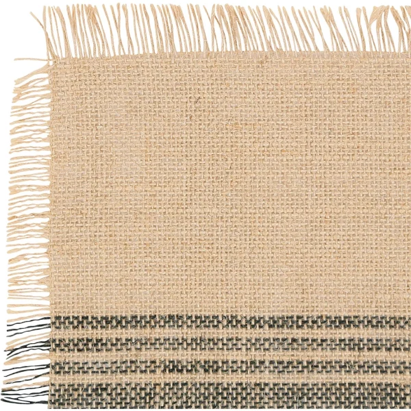 Comptoir De Famille Set Table Bordia Naturel+noir 45x38cm Jute 3