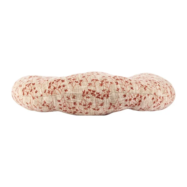 Comptoir De Famille Galette De Chaise Ronde Fleurie Rouge D40cm En Coton – Clivie 4