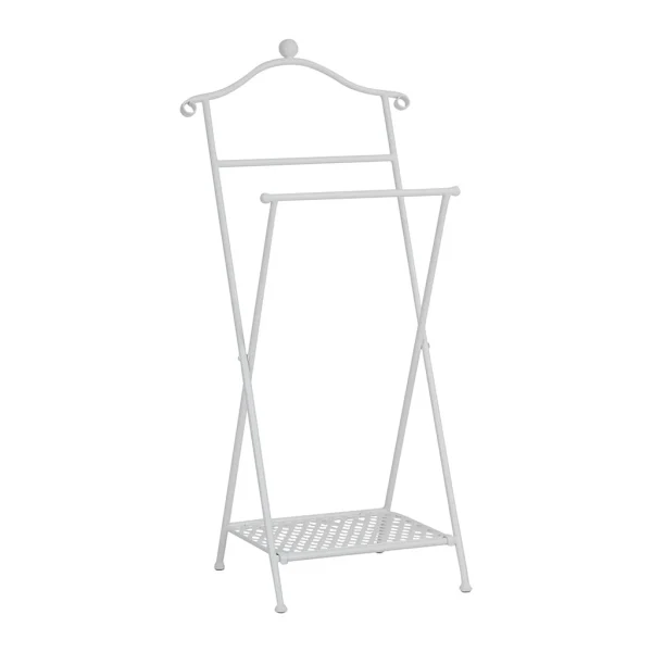Comptoir De Famille Valet Pliant En Fer Blanc H98cm – Charmet 3