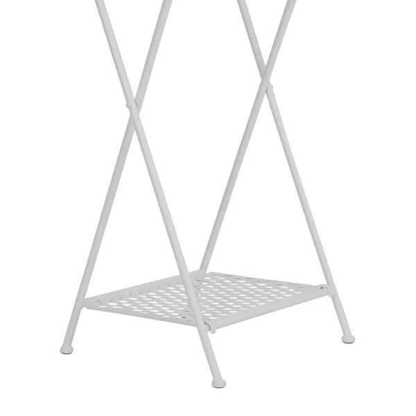 Comptoir De Famille Valet Pliant En Fer Blanc H98cm – Charmet 5