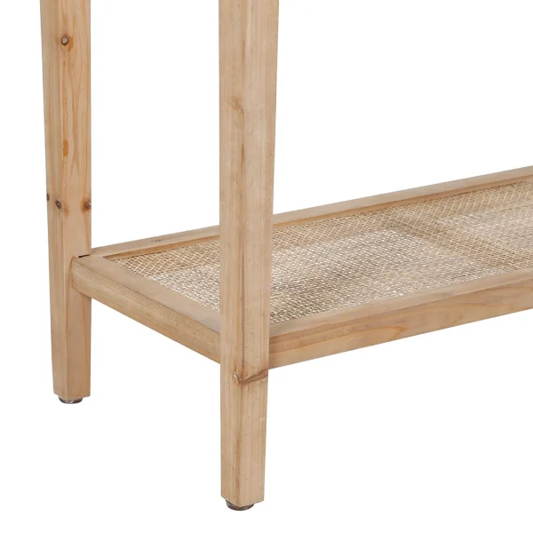 Comptoir De Famille Console Naturel Foncé 120x36xh80cm En Bois De Sapin – Firmin 6