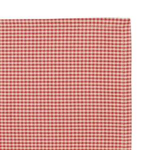 Comptoir De Famille Set De 4 Serviettes Campagne Rouge En Coton 6