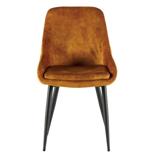 Casita Chaise Salle à Manger Tissu Moutarde – Stil 3