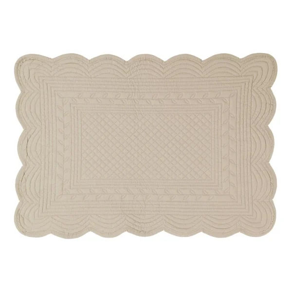 Côté Table Set De Table Rectangulaire Mastic En Coton 1
