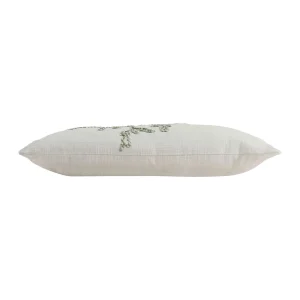 Côté Table Housse De Coussin Coral Vert-de-gris 50x30cm Coton 9