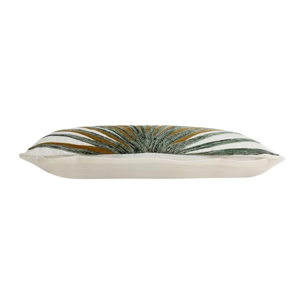 Côté Table Housse De Coussin Palmier Vert 50x30cm Coton 4