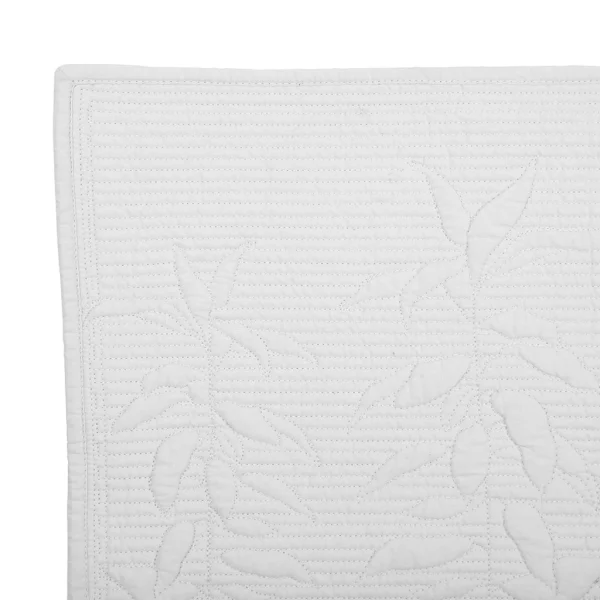 Côté Table Set Table Boutis Blanc 48x34cm Coton 3