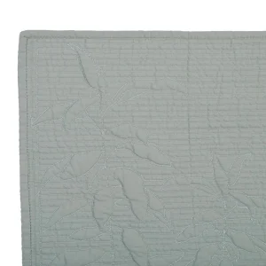Côté Table Set Table Boutis Vert D’eau 48x34cm Coton 6