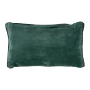 Côté Table Housse De Coussin En Velours De Coton Vert 50x30cm – Velvetin 11