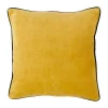 Côté Table Housse De Coussin En Velours De Coton Moutarde 45x45cm – Velvetin 11