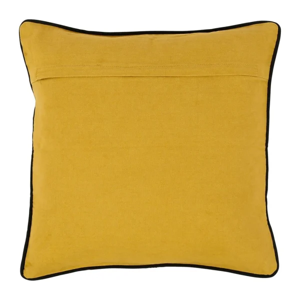 Côté Table Housse De Coussin En Velours De Coton Moutarde 45x45cm – Velvetin 3