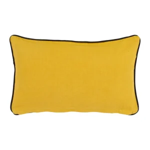 Côté Table Housse De Coussin En Velours De Coton Moutarde 50x30cm – Velvetin 7
