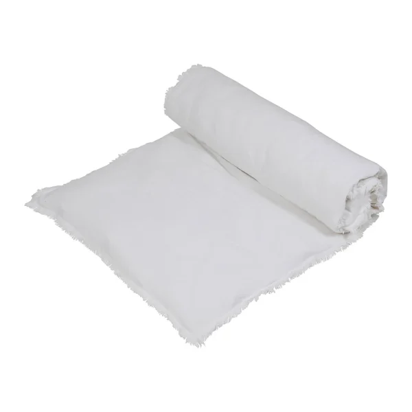 Côté Table Housse D’édredon En Coton Blanc – Nalia 1