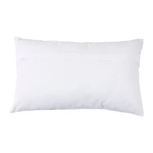 Jardin D’Ulysse Housse De Coussin Brodé Poule Vintage Blanc 50x30cm En Coton 7