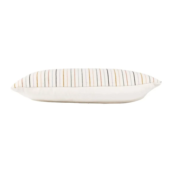 Jardin D’Ulysse Coussin Rayé Multicolore Pastel 50x30cm En Coton – Famille 3