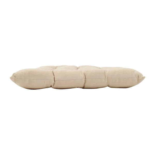 Comptoir De Famille Galette De Chaise Carrée Beige En Coton 5