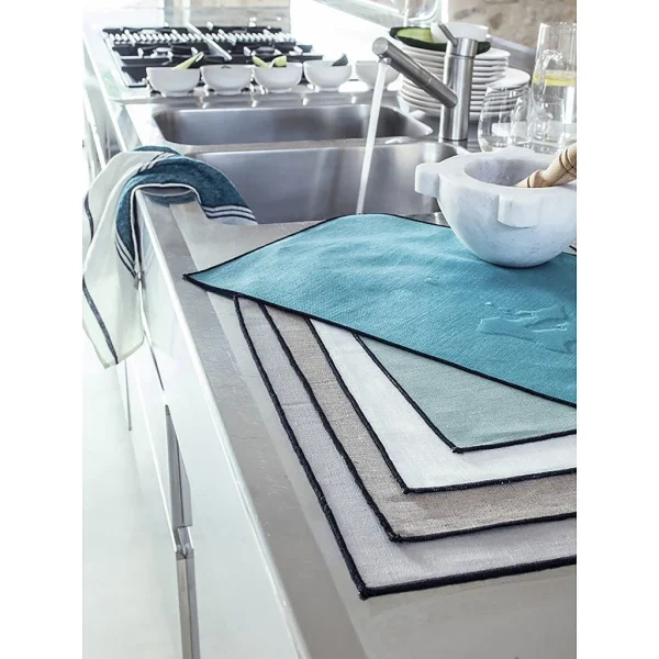 HARMONY HAOMY Set De Table Borgo Safran 35x48cm 6
