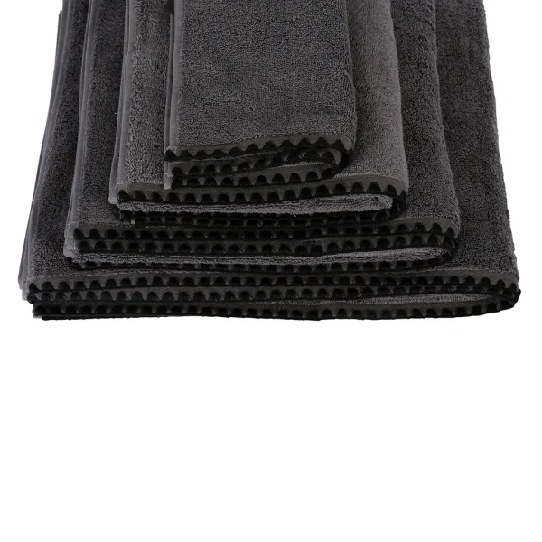 HARMONY HAOMY Serviette De Douche Issey Granit 90x140cm En Coton 7