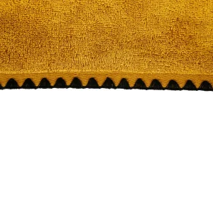HARMONY HAOMY Serviette De Douche Issey Safran 90x140cm En Coton 21