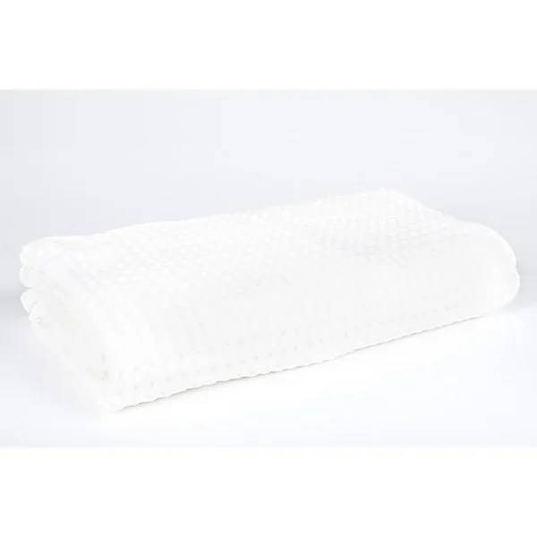 HARMONY HAOMY Plaid Tempo Craie 130x200cm 1