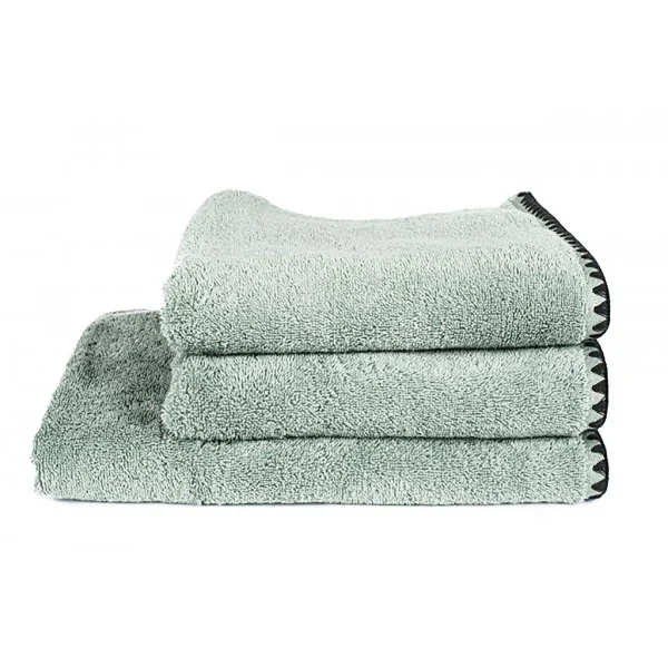 HARMONY HAOMY Serviette De Toilette Issey Celadon 50x100cm En Coton 1