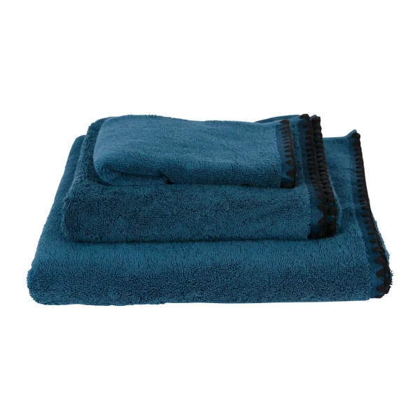 HARMONY HAOMY Serviette De Toilette Issey Crepuscule 50x100cm En Coton 5