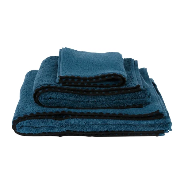 HARMONY HAOMY Serviette De Toilette Issey Crepuscule 50x100cm En Coton 6