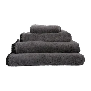 HARMONY HAOMY Serviette De Bain Issey Granit 70x130cm En Coton 15