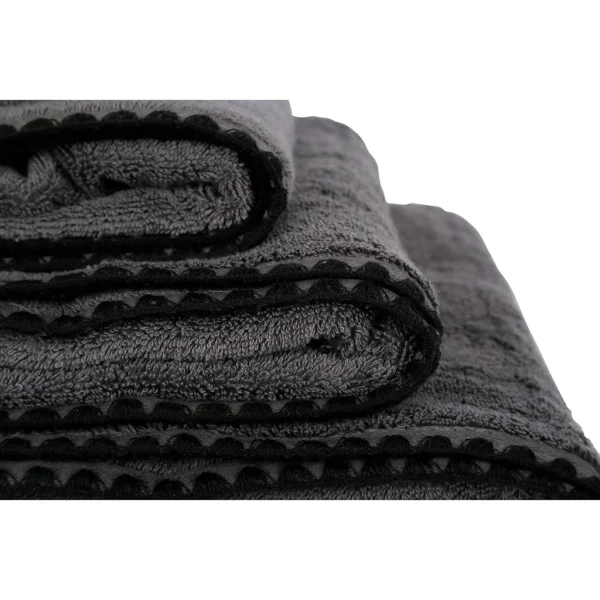 HARMONY HAOMY Serviette De Bain Issey Granit 70x130cm En Coton 6