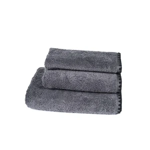 HARMONY HAOMY Serviette De Bain Issey Granit 70x130cm En Coton 11
