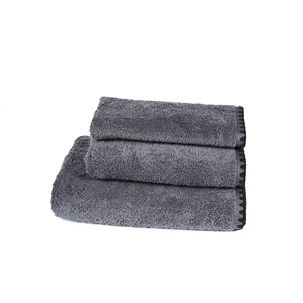 HARMONY HAOMY Serviette De Bain Issey Granit 70x130cm En Coton 3