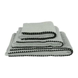 HARMONY HAOMY Serviette De Bain Issey Celadon 70x130cm En Coton 10