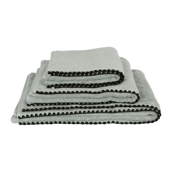HARMONY HAOMY Serviette De Bain Issey Celadon 70x130cm En Coton 4