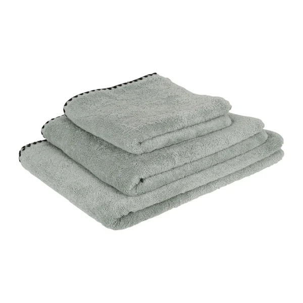 HARMONY HAOMY Serviette De Bain Issey Celadon 70x130cm En Coton 5