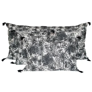 HARMONY HAOMY Coussin Mahe Naturel 40x60cm En Lin Lavé 10