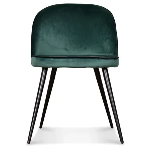 Opjet Chaise Salle à Manger Gansé En Velours Miel – Ingrid 7
