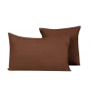 HARMONY HAOMY Housse De Coussin Propriano Brick 80x80cm 11