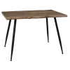Home Déco Factory Table à Manger En MDFrel Et Pieds En Fer 110x75cm – Forest 5