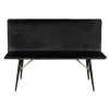 Zago Banc En Velours Noir – Vero 14