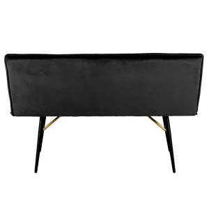 Zago Banc En Velours Noir – Vero 13