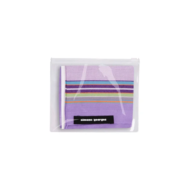 Simone & Georges Coussin De Plage Gonflable Trinité 40x26cm Violet 3