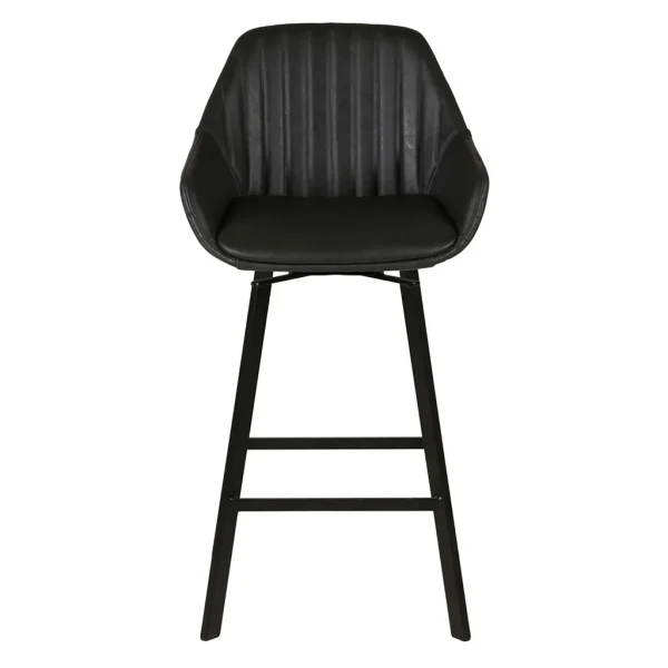 Zago Chaise Haute Pivotante Noir Veilli – Moss 1