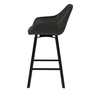 Zago Chaise Haute Pivotante Noir Veilli – Moss 11